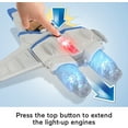 thumbnail image 6 of Disney and Pixar Lightyear, Imaginext Lights & Sounds XL-15 Spaceship with Buzz Lightyear Figure, 4 Pieces, 6 of 7