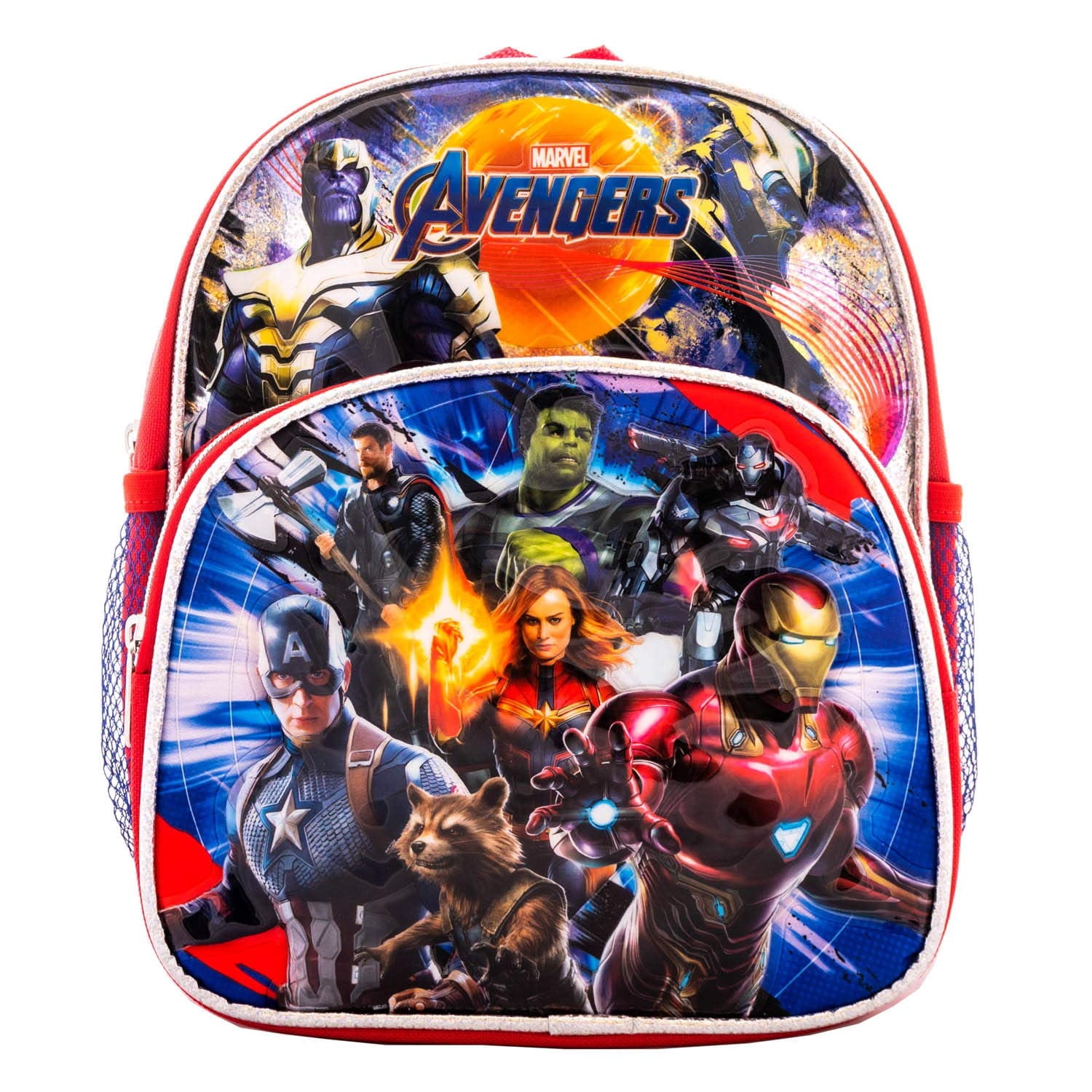 Marvel Superhero Printed Backpack, Unisex, Multi-Color Tie  display picture 2