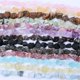 thumbnail image 3 of Nvzi 1 pieza de piedra cruda natural de color mixto, mineral, piedra natural irregular perforada, pulsera de cuentas sueltas DIY, collar, accesorio, 3 of 5
