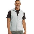thumbnail image 2 of Men's Full-Zip Polar Fleece Vest, Light Grey M, 1 Count, 1 Pack, 2 of 3