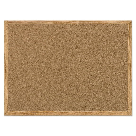 Mastervision Cork Bulletin Board 47-13/64" W SF152001239