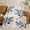 color2, variant on SPXUBZ Flannel Fleece Blanket Soft Warm Winter Snowflake Pine Leaf Print Throw Blanket Light Cozy Plush Bed Blanket for Couch Sofa Bed 50"x40"
