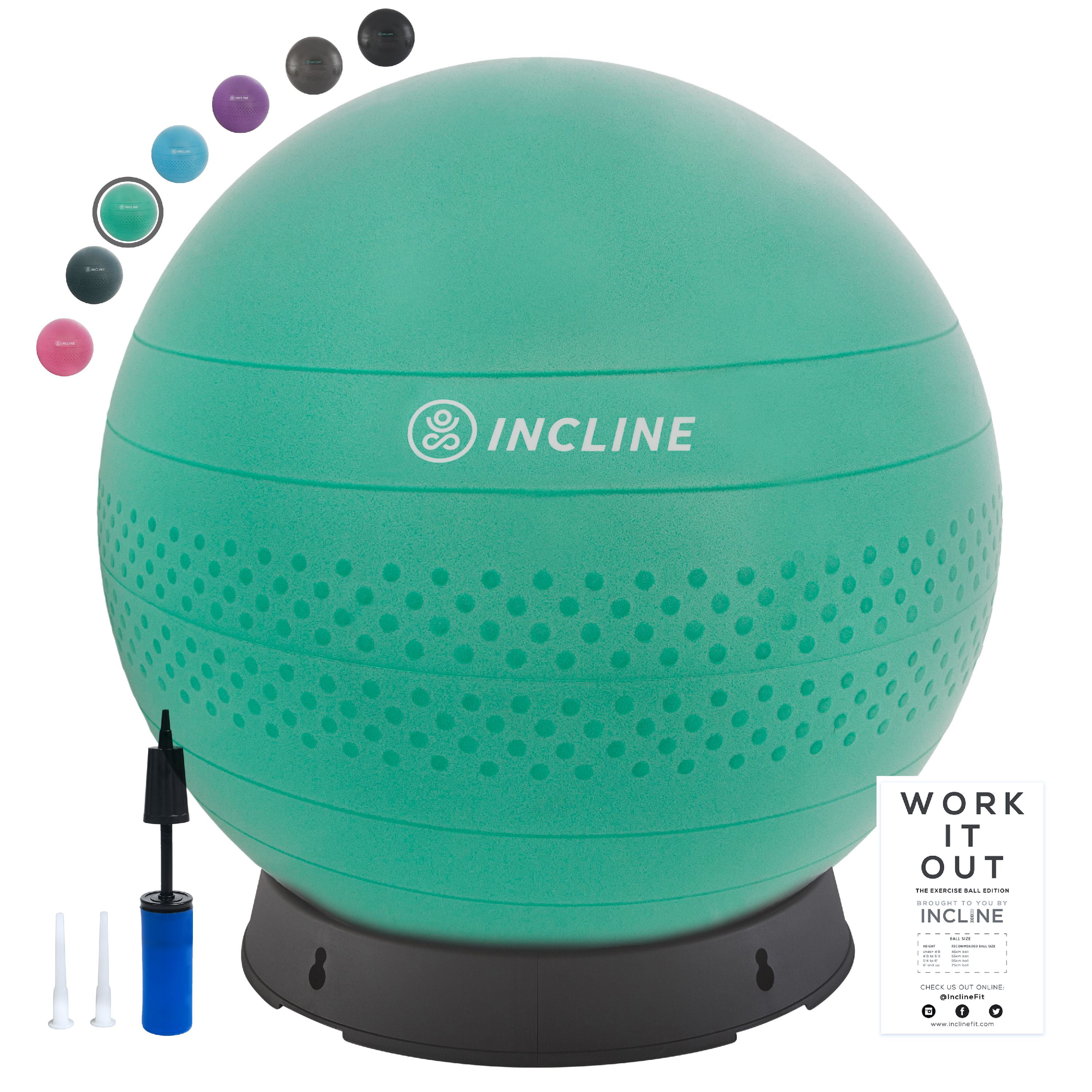 75cm exercise ball height