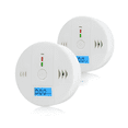 thumbnail image 1 of Seguridad Detector Humo Monóxido 2 Pcs Belug, Blanco, 1 of 5