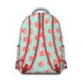 thumbnail image 3 of Orange Print Backpack - Spacious College Backpack for Laptops Up to 15.6 Inch, Ergonomic Shoulder Straps, Perfect Gift for Students, Teachers & Commuters, 3 of 6
