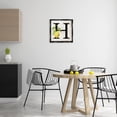 thumbnail image 4 of Stupell Industries French Country H with Lemon Letter Black Floating Frame Canvas Art, 18 x 18, by Creatif Belle, 4 of 8