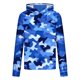 thumbnail image 5 of Ceisia Camouflage Print Hooded Top Men's Slim Fit Long Sleeve UV Protective Face Mask Shirt Blue L Gifts, 5 of 5