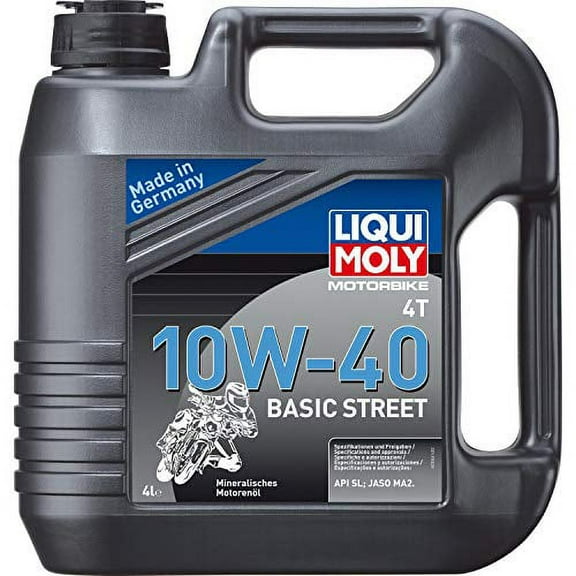 LIQUI MOLY MOTORBIKE Mineral motor Oil 4T 10W-40 4 LITER - 20192