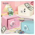 thumbnail image 3 of Key Lock Password Coin Storage Piggy Bank, Money Safe Box, 3 of 6