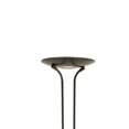 thumbnail image 2 of 2 Metal Heads Torchiere Floor Lamp with Dimmer Control, Black- Saltoro Sherpi, 2 of 5