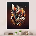 thumbnail image 2 of Designart Geometric Graffiti I Canvas Wall Art, 2 of 5