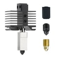 thumbnail image 1 of Upgraded Hotend Kit with Plated Copper Heater Block Heatbreak High Temperature 300℃ with 2 Extra Nozzle and 1pc Silicone Cover Compatible with Bambu Lab X1 Carbom Combo P1P 3D Printer Suitab, 1 of 7