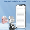thumbnail image 4 of yingyy Portable Ring Remote Control For Wireless Page Flipping And Selfies Rechargeable Remote Control black, 4 of 6