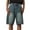 Dark Blue, variant on Men's Mid-Rise Baggy Denim Shorts Y2K Vintage Loose Fit Hip Hop Streetwear Jean Shorts for Summer