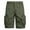 Army Green, variant on Miluxas Plus Size Pants Men's Work Shorts, Mid-waist Multi-pocket Five-piece Pants Pants Sports Pants Shorts Pants Gray 12(XXL)