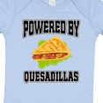 thumbnail image 4 of Inktastic Powered by Quesadillas Boys or Girls Baby Bodysuit, 4 of 5