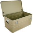 thumbnail image 3 of Crossover Aluminum Overland Storage, Trunk, Metal Cargo Case, Storage Box (4PC Combo, Tan) 30L, 50L, 95, 147L, 3 of 7