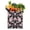 White-115, variant on Tropical Flower and Leaves Canvas Tote – Bright and Colorful Eco-Friendly Bag