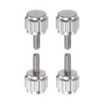 thumbnail image 1 of Unique Bargains 4pcs Ronde Tête Plate Moleté Pouce M2x5mm Main Serrage Vis Filetées Boulons de Bouton pour Vernier Étriers, 1 of 5