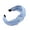 Sky Blue*3, variant on Ljudmp 3packs Fabric Printed Bow Knot Wide Headband for Women Soft Cloth Twist Knot Hair Hoop Non Slip Girls Daily Makeup Washing Face Hair Accessory Sky Blue*3