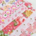 thumbnail image 3 of facefd Ensemble de 7 Pcs Tissu en Coton pour Couture Courtepointe Patchwork Textile de Maison Ensemble de 7 Pcs Série Rose Tissu pour Corps de Poupée Tilda, 3 of 9