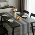 thumbnail image 2 of Gray Ombre Table Runner 72 Inches Long, Modern Abstract Art Farmhouse Gradient Kitchen Coffee Dining Table Decoration for Home Party Birthday Wedding Home Decor 13x72 Inches, 2 of 8
