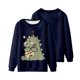 thumbnail image 4 of Suéter de cuello redondo de moda informal para hombre, jersey con estampado de dinosaurio 3D, camisetas de manga larga Pompotops  oipoqjl38663, 4 of 7