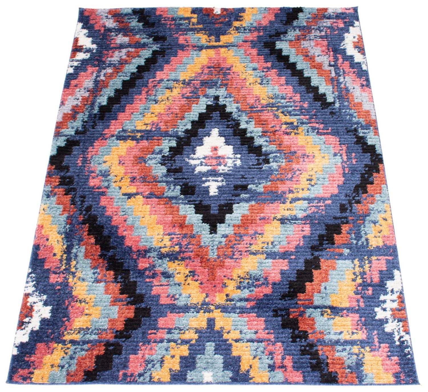 ECARPET Boho Chic Indoor Area Rug, Fluffy Carpet for Bedroom Morocco Casa Collection