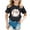 Black, variant on SonxaHe Toddler Girl's Tshirt Easter Cute Bunny Print Short Sleeve Casual T Shirt Child Spring Summer Relaxed Top Black,Size 2-3 Y