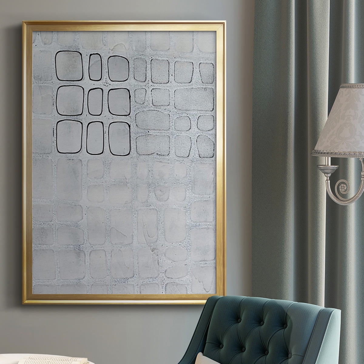 Lumen Colour I Premium Framed Print, in Gold, Black, or Silver - Ready to Hang