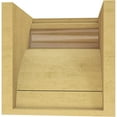 thumbnail image 4 of 10"W x 10"D x 10"H Wide Mayflower Rough Cedar Woodgrain TimberThane Corbel, Primed Tan, 4 of 6