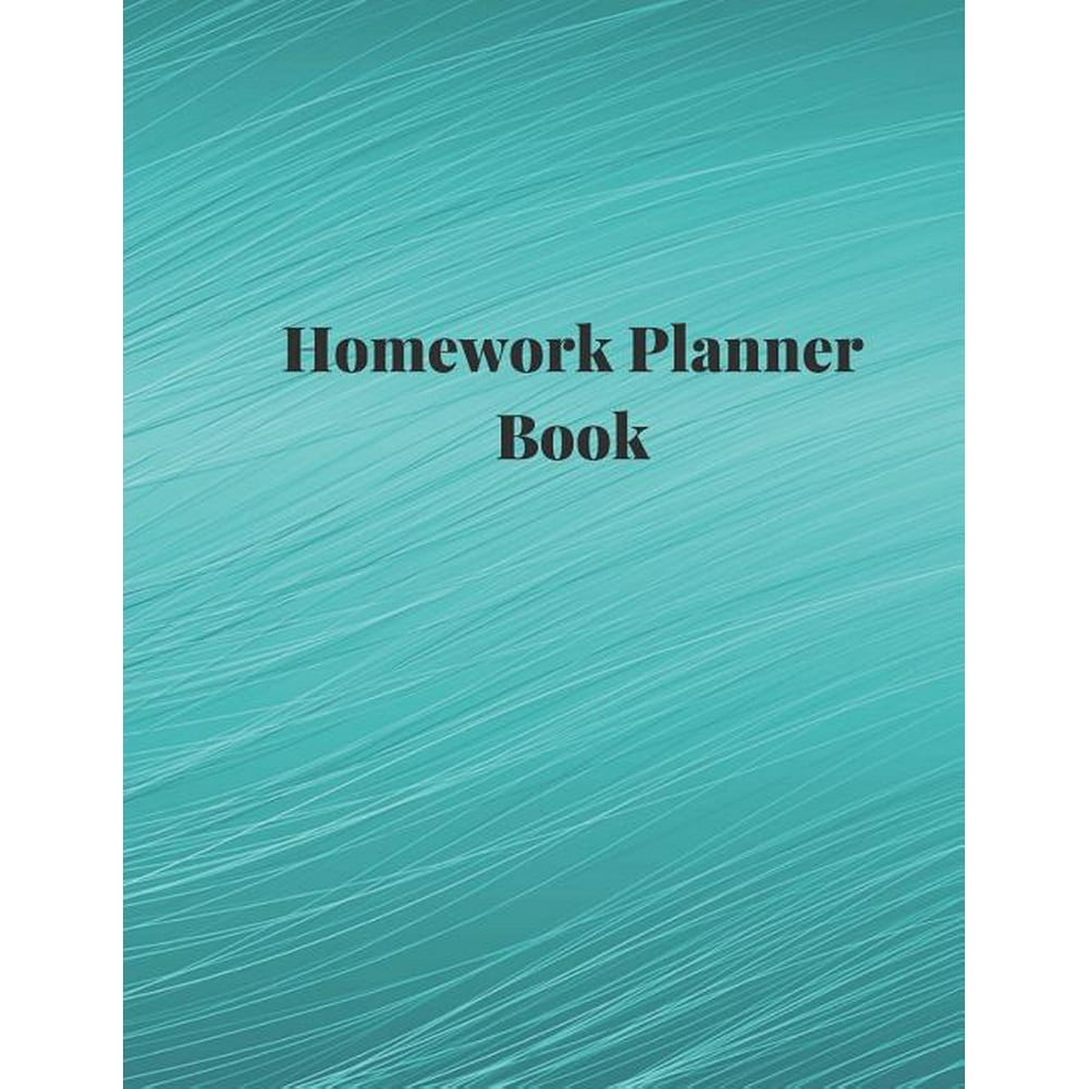 homework planner undated