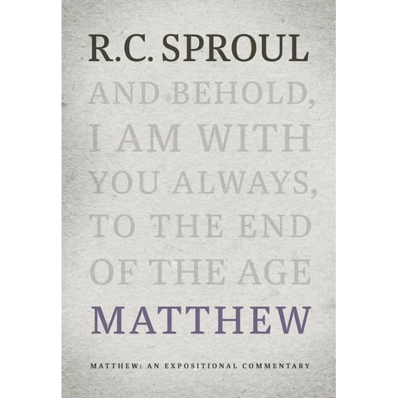 Expositional Commentary Matthew: An Expositional Commentary, (Hardcover)