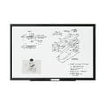 thumbnail image 3 of U Brands Magnetic Dry Erase Board, 23 x 35 inches, Black Aluminum Frame, 3 of 6