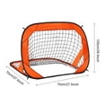 thumbnail image 6 of Pop Up Soccer Goals Foldable Soccer Goal Net Indoor Outdoor Practice Net with Carry Bag for Beach Backyard Park Football Training, 6 of 8