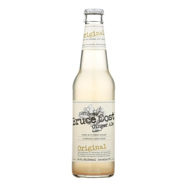 Bruce Cost Original Ginger Ale Case of 6 4/12 FZ