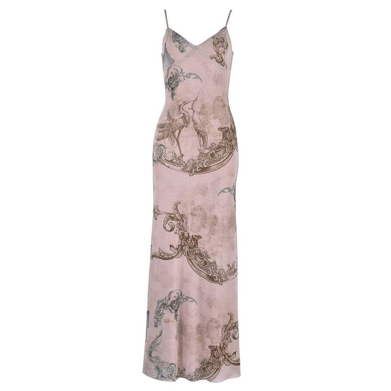 spaghetti strap backless floral dress Floral Print Sequin V-Neck Spaghetti Strap A-line Black Tie Dress