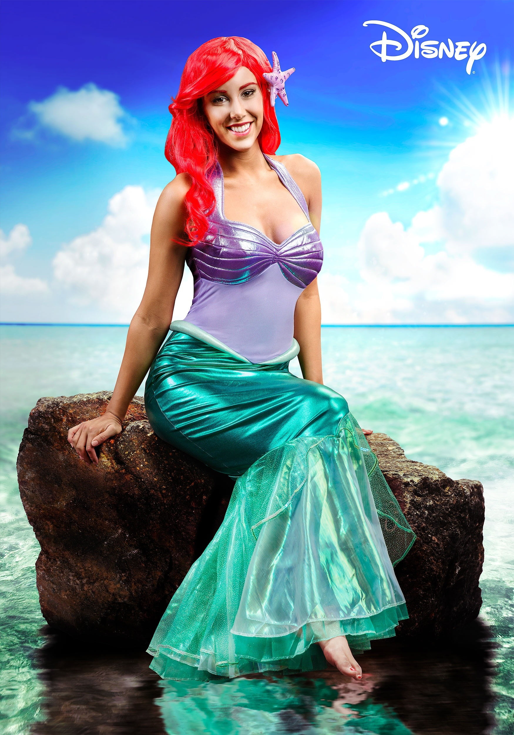 Little Mermaid Ariel Deluxe Women's Costume