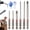 Sliverļ¼1setļ¼, variant on 6 PCS All in One Pagoda Hex Screwdriver Bit Set, Magnetic Impact Hex Head Drill Bits, Reduce Bit Changes, Secure Fit to Help Prevent Stripping, for Furniture Assembly Bike Repair DIY