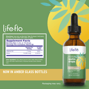 Life-Flo Biotin Drops 10,000 mcg with Vitamin D3 | Liquid Supplement for Healthy Hair, Skin & Nails | 2oz, 60 Servings