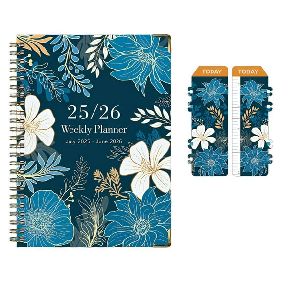 CCOCC 2025 Planner,Double Coil Binding Monthly Planner 2025,Smooth Page Turning Weekly Planner 2025,Style1,A5