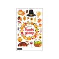 thumbnail image 2 of AJKSFHIU Adhesivos para ventanas de Acción de Gracias de otoño, Adhesivos para ventanas de calabazas de otoño, Adhesivos para ventanas de hojas de arce de Halloween, Adhesivo de pavo, Adhesivo de, 2 of 8