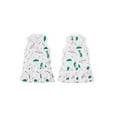 thumbnail image 2 of BemeyourBBs Baby Girl Golf Dress Summer Sleeveless Lapel Collar Pleated Hem Dress, 2 of 9