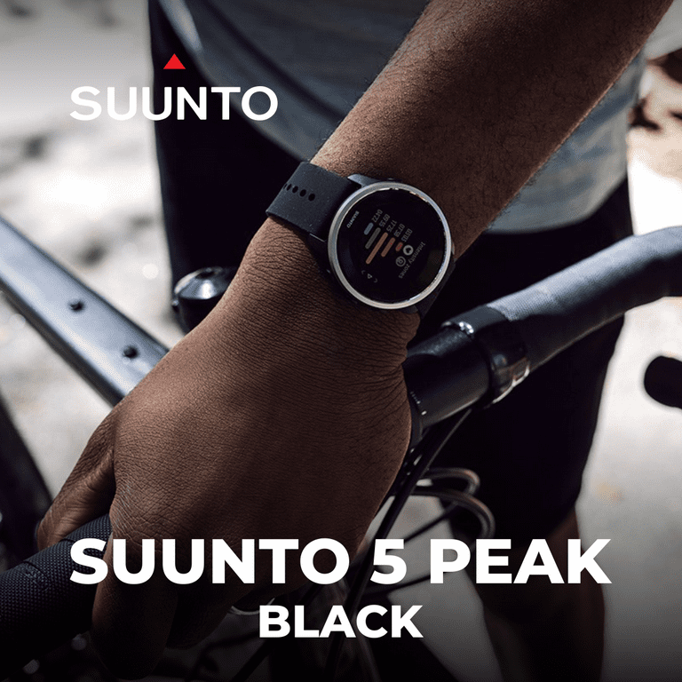  Suunto 5 Lightweight GPS Sports Watch, All Black : Electronics