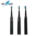 thumbnail image 5 of Cepillo de dientes eléctrico sónico Seago SG-507 para adultos, cuidado bucal, blanqueamiento dental, masaje de encías, 5 modos, cepillo de dientes recargable a prueba de agua, 5 of 5