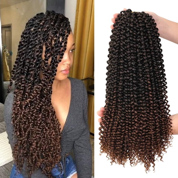 Passion Twist Hair Water Wave Hair Crochet Braids Bohemian Hair Extension USA