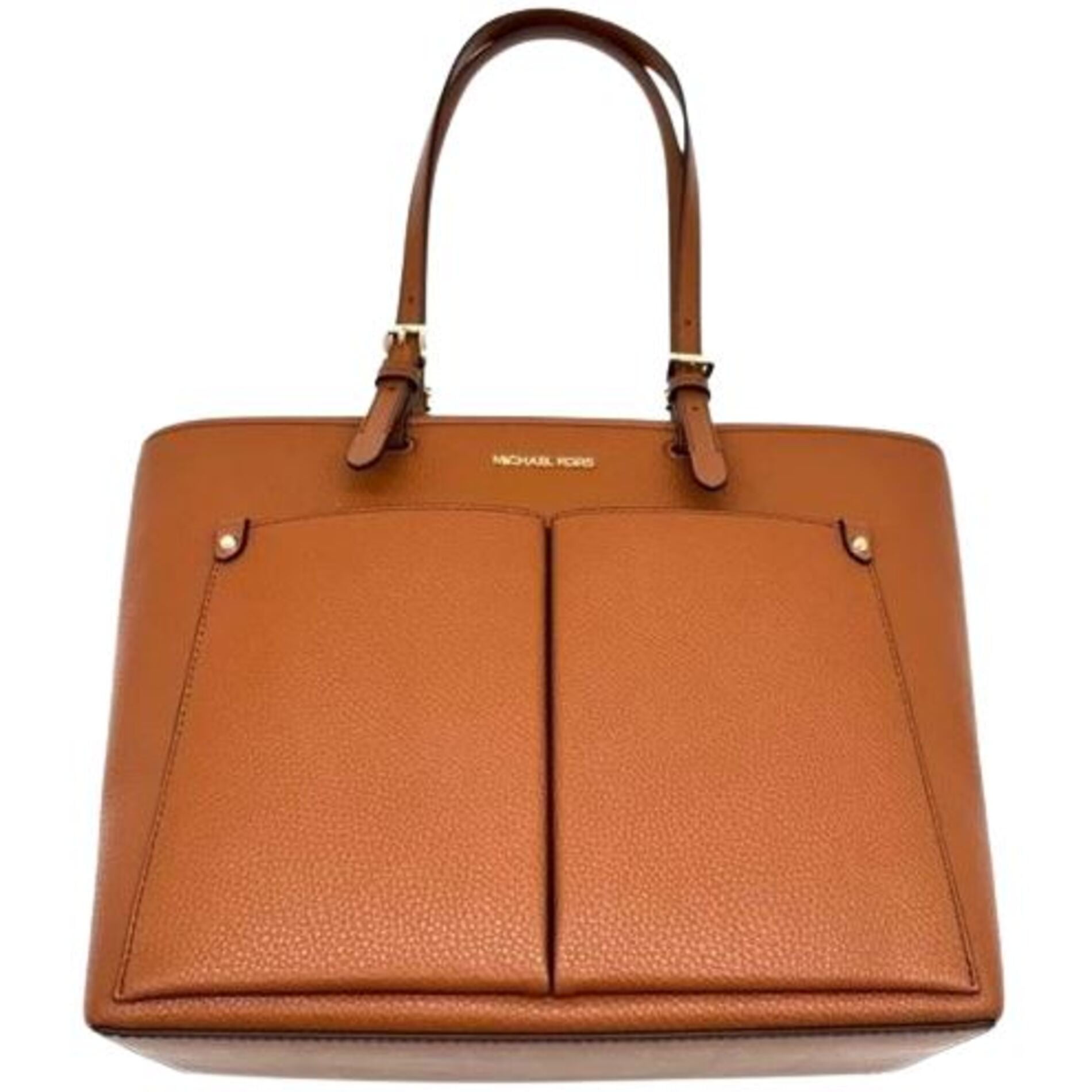 Michael Kors Women's Leather Signature Handbag, Brown