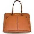 thumbnail image 6 of Michael Kors Women's Leather Signature Handbag, Brown, 6 of 10