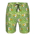 thumbnail image 3 of Pofeuu Cartoon Duck Prin Men's Swim Trunks Quick Dry Bathing Suit Swimming Board Shorts Mesh Lining Beach Swimwear-X-Large, 3 of 6