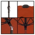 thumbnail image 5 of Astella 91" Tuscan Solid Print Hexagon Market Patio Umbrella, 5 of 7